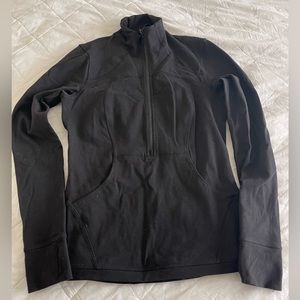 Lululemon half zip black jacket